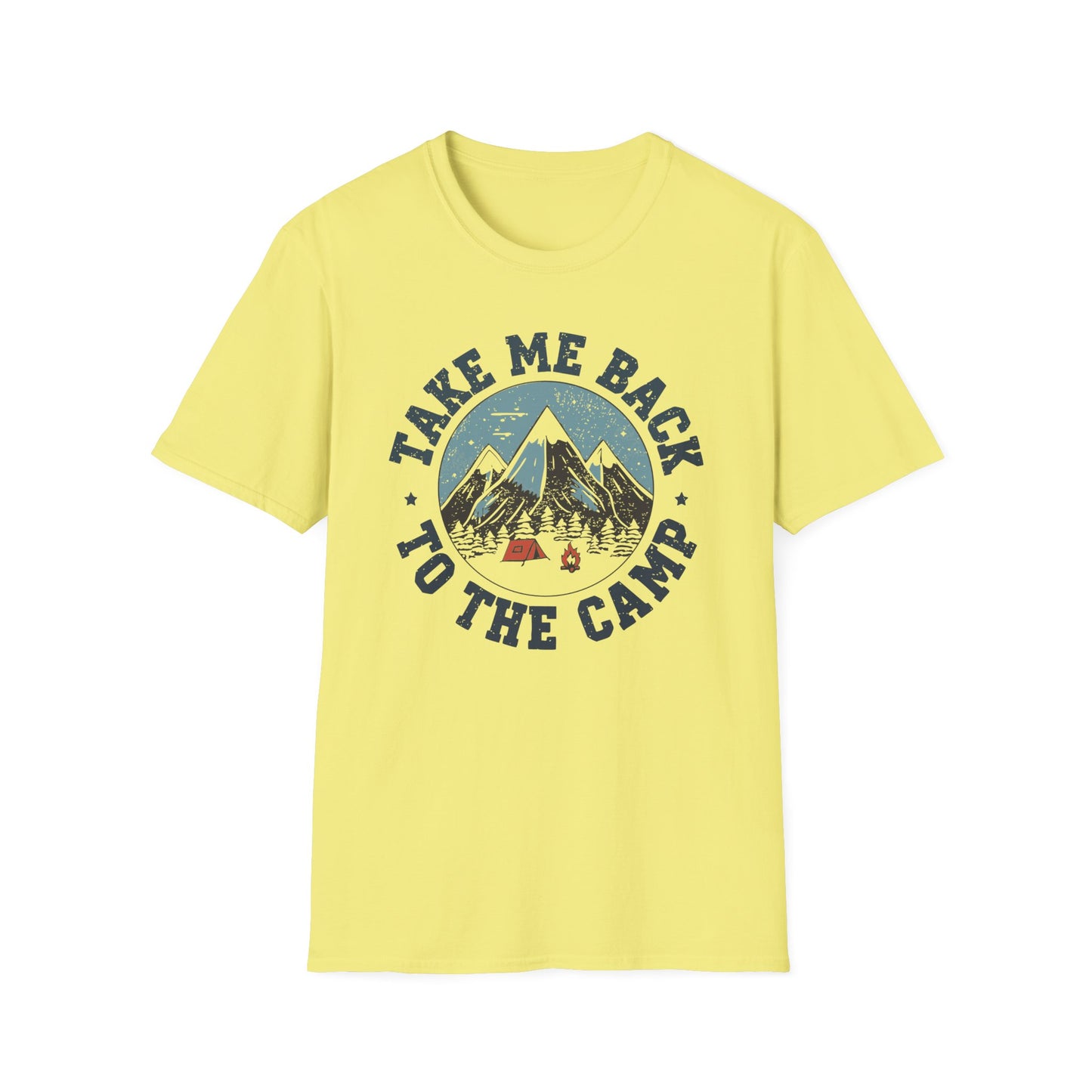 'Take me back to the camp' Camping T-Shirt