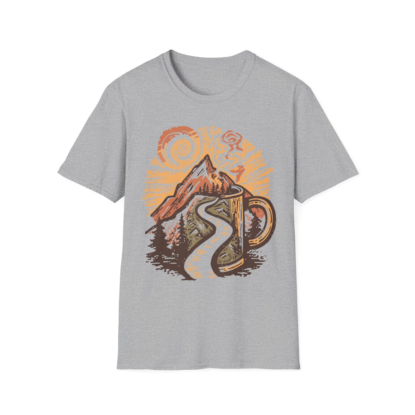 Mountain Brew – Coffee & Adventure T-Shirt