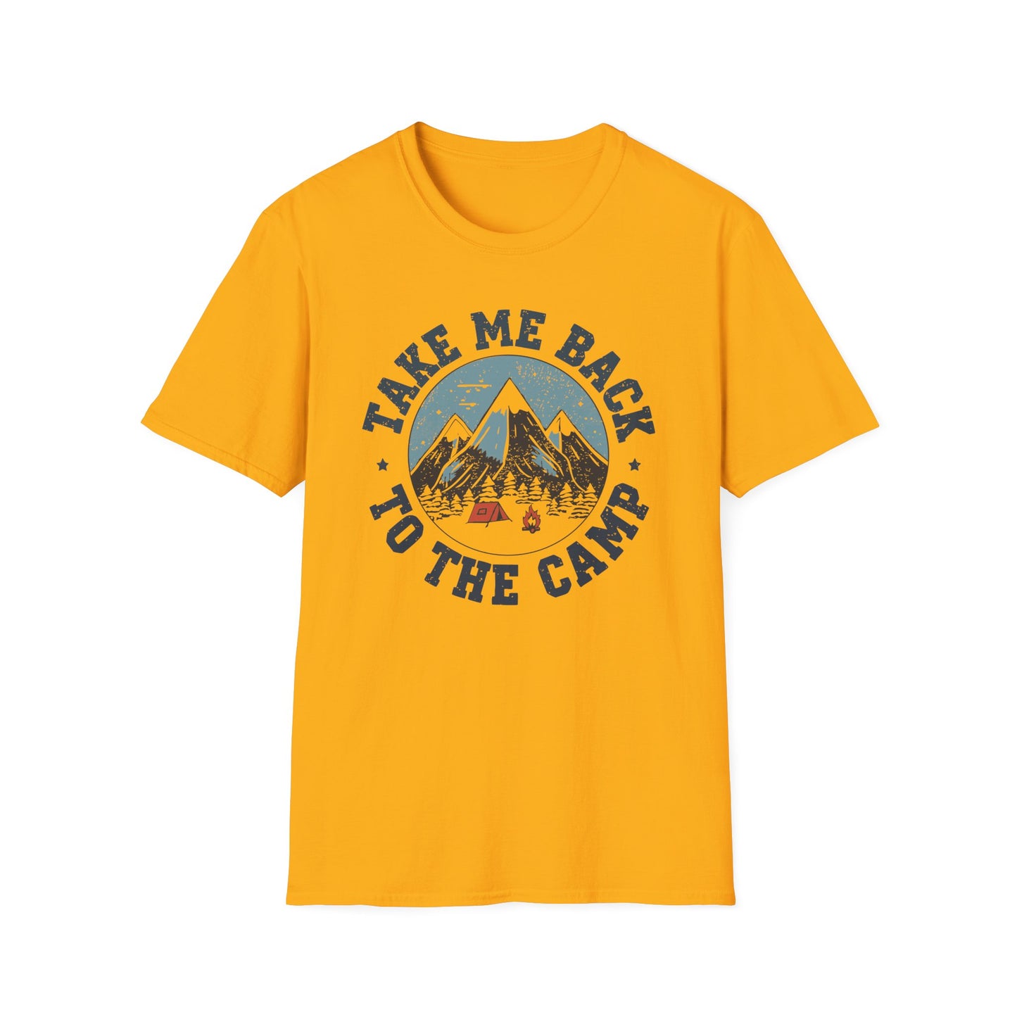 'Take me back to the camp' Camping T-Shirt