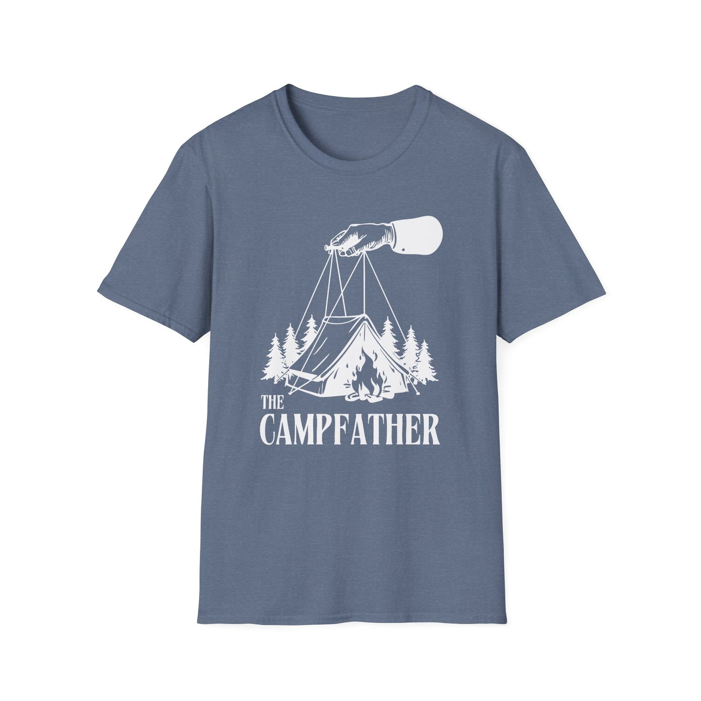 'The Campfather' Camping T-Shirt