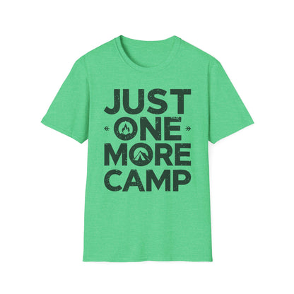 Just One More Camp T-Shirt – Camping & Outdoor Graphic Tee