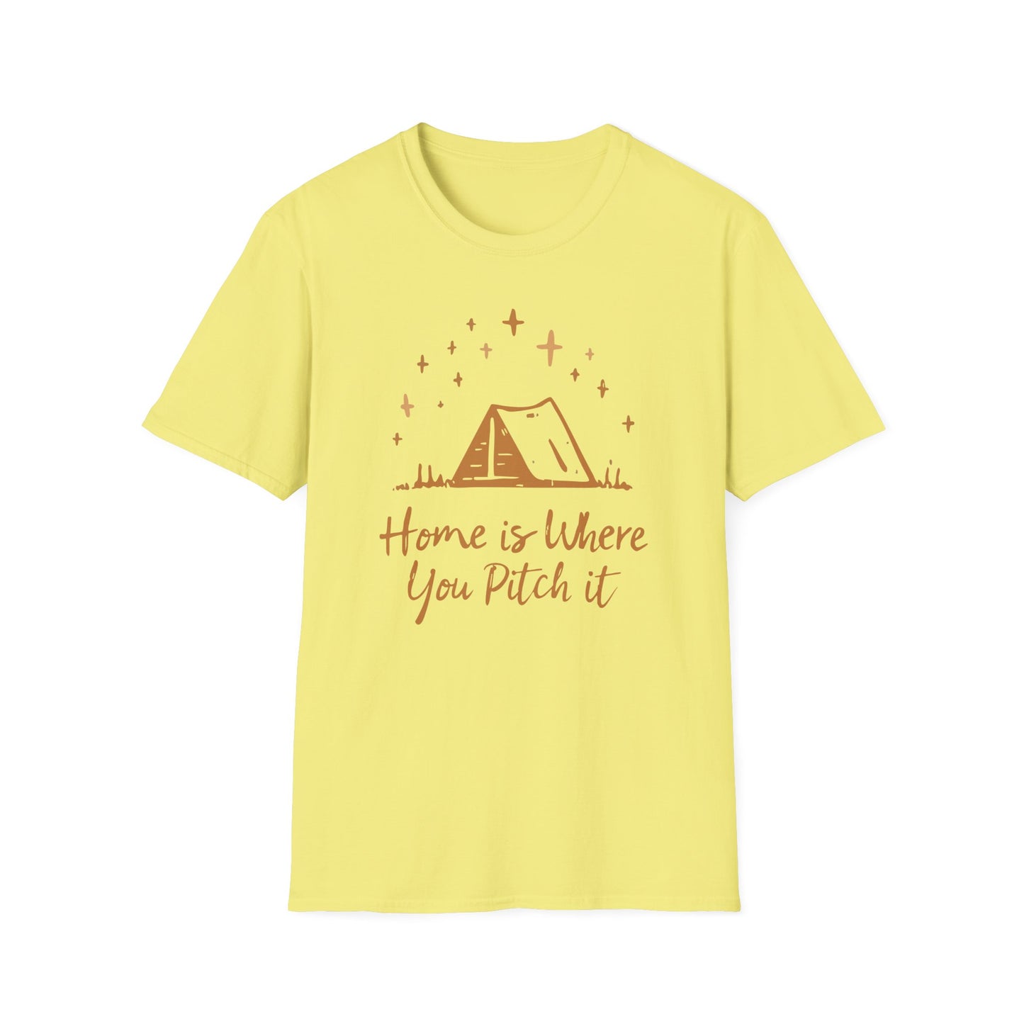 'Home Is Where You Pitch It' T-Shirt