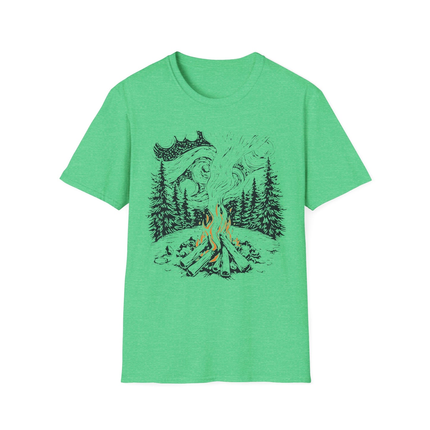 Starry Campfire Night T-Shirt