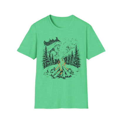 Starry Campfire Night T-Shirt