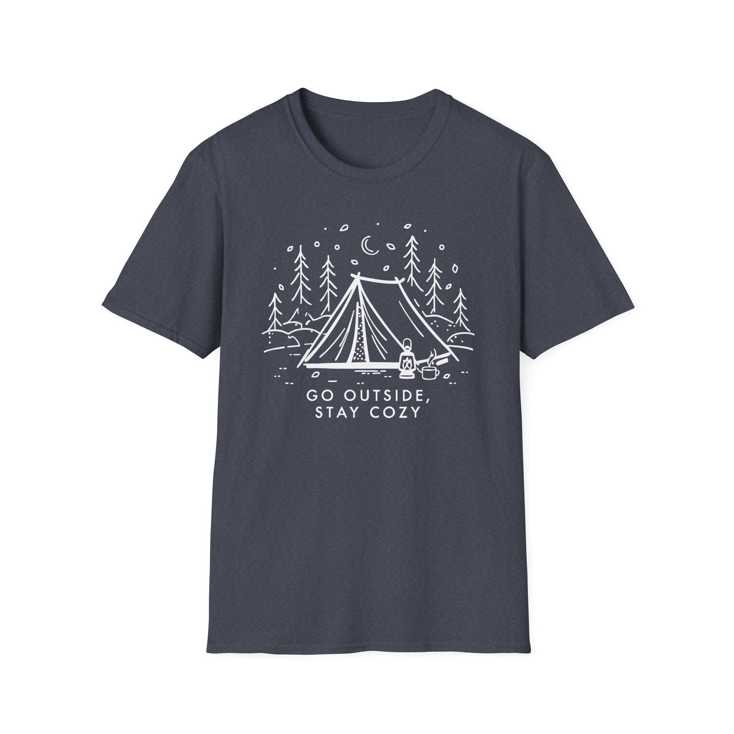 'Go Outside, Stay Cozy' T-Shirt
