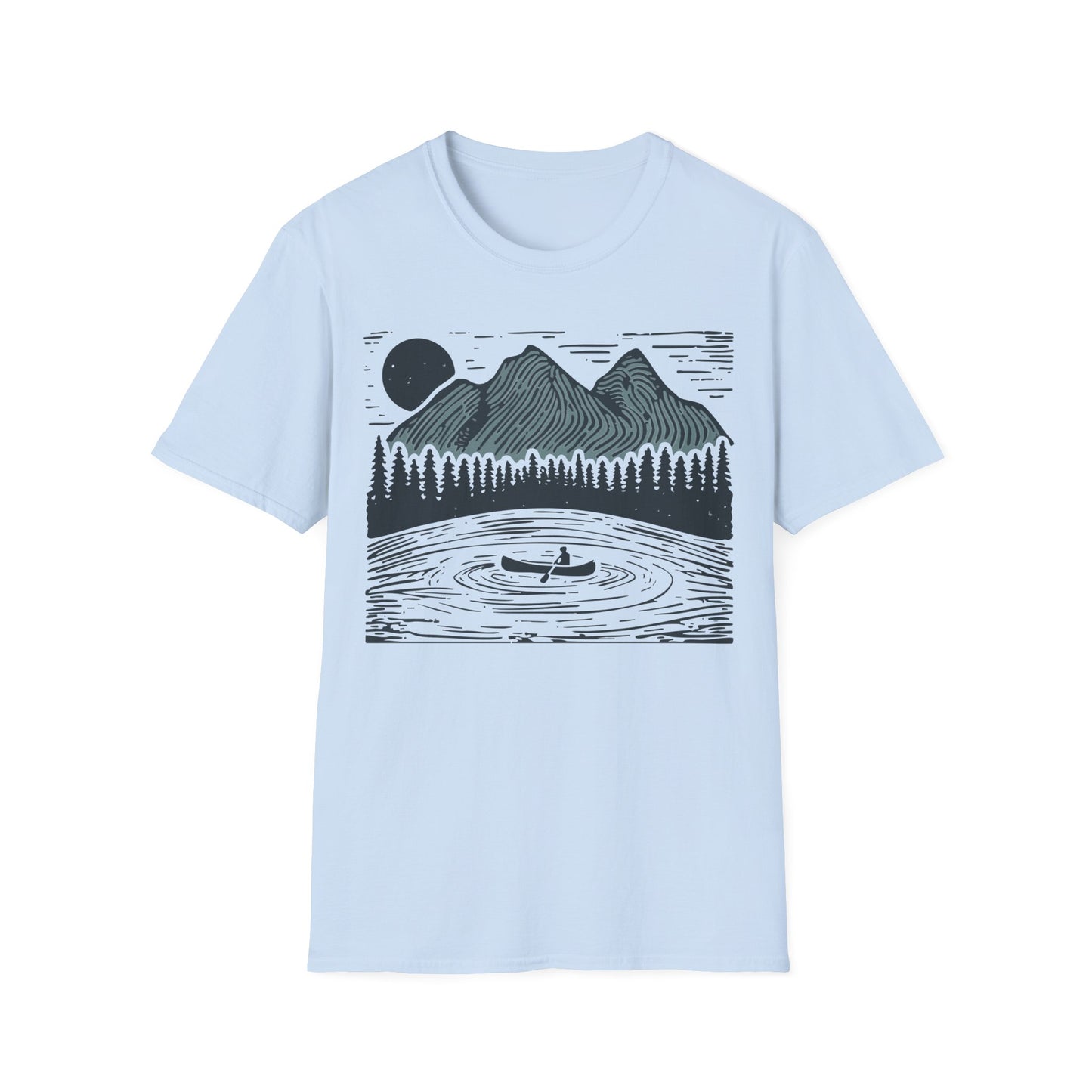 Canoe and Mountain T-Shirt