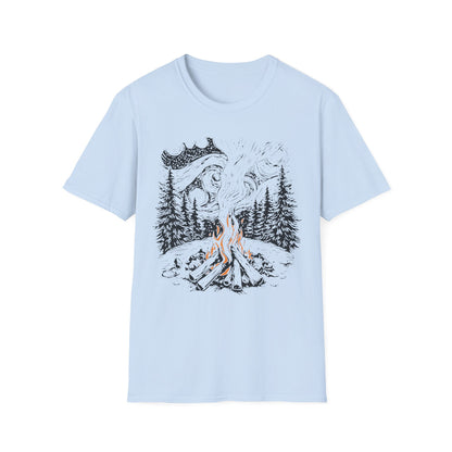 Starry Campfire Night T-Shirt