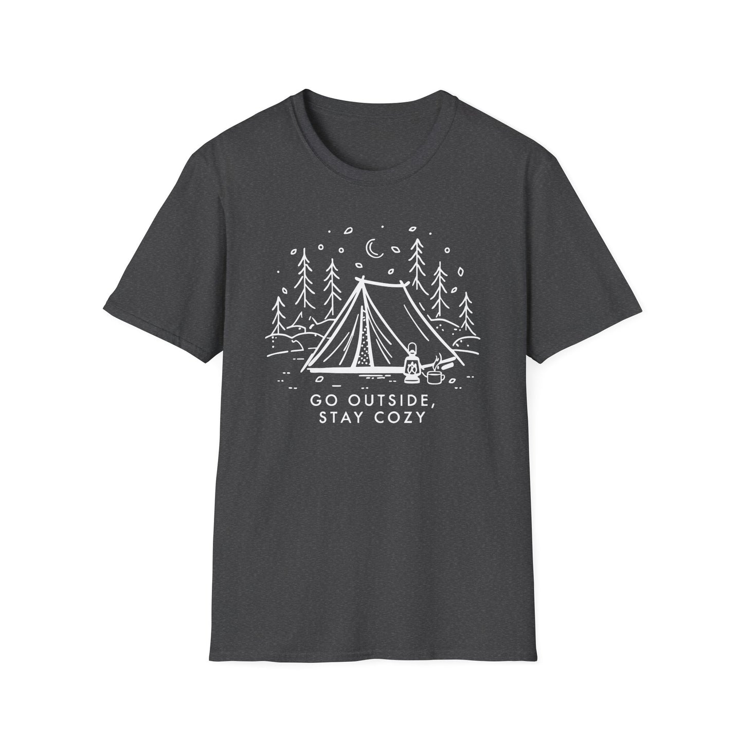 'Go Outside, Stay Cozy' T-Shirt