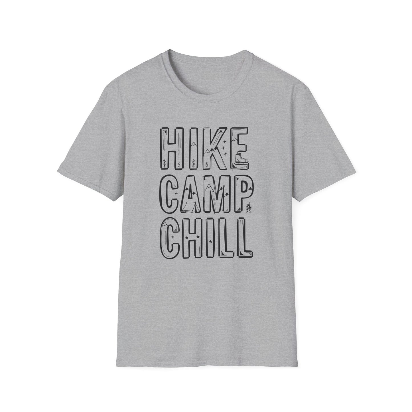 'Hike Camp Chill' Camping T-Shirt