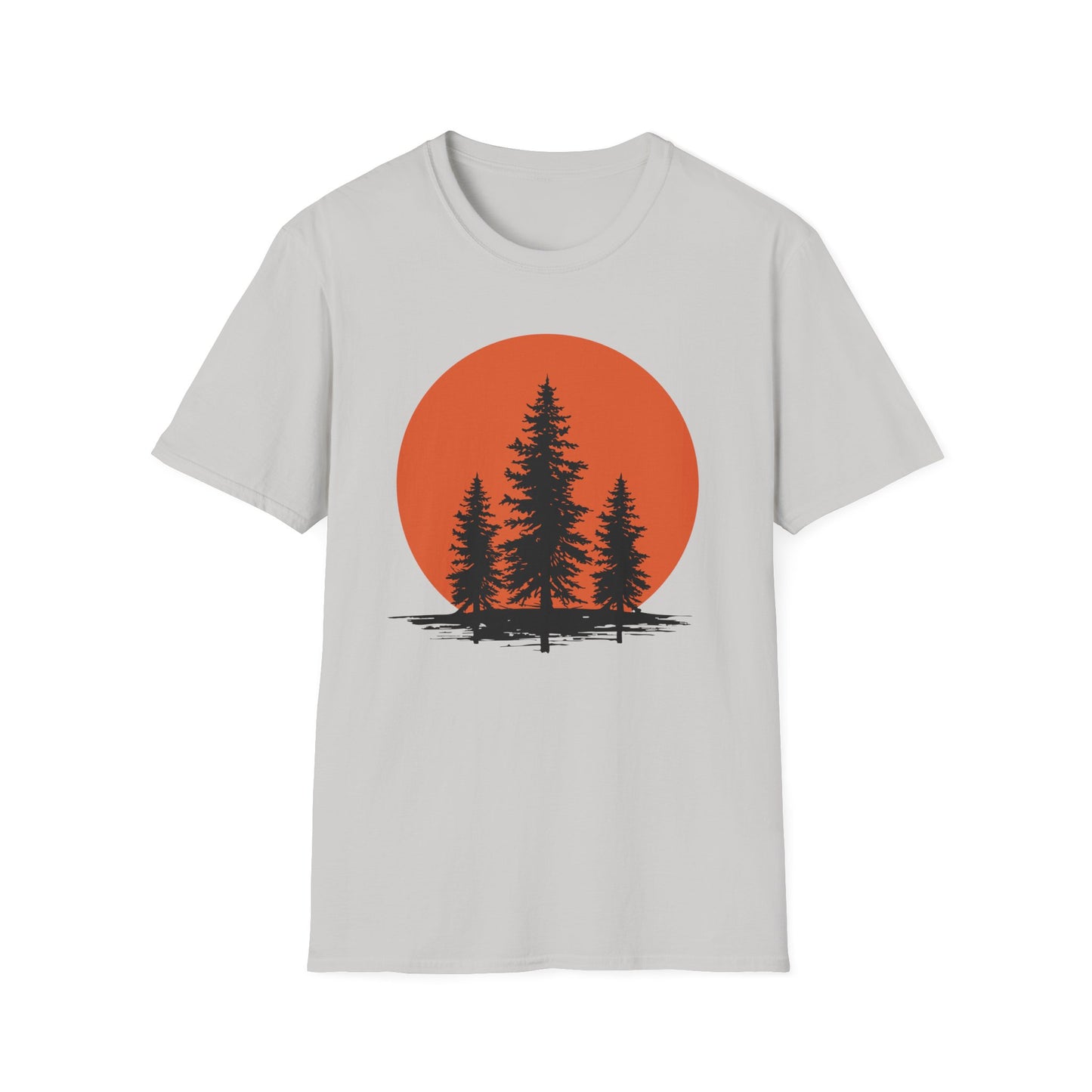 Pine Trees Sunset T-Shirt