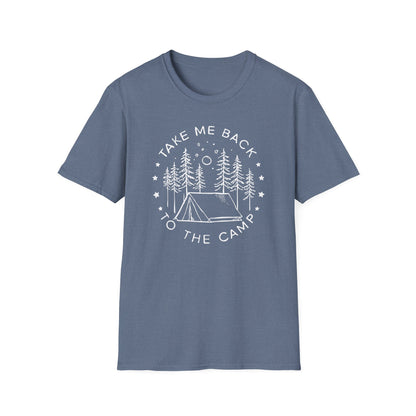 'Take me back to the camp' Camping T-Shirt