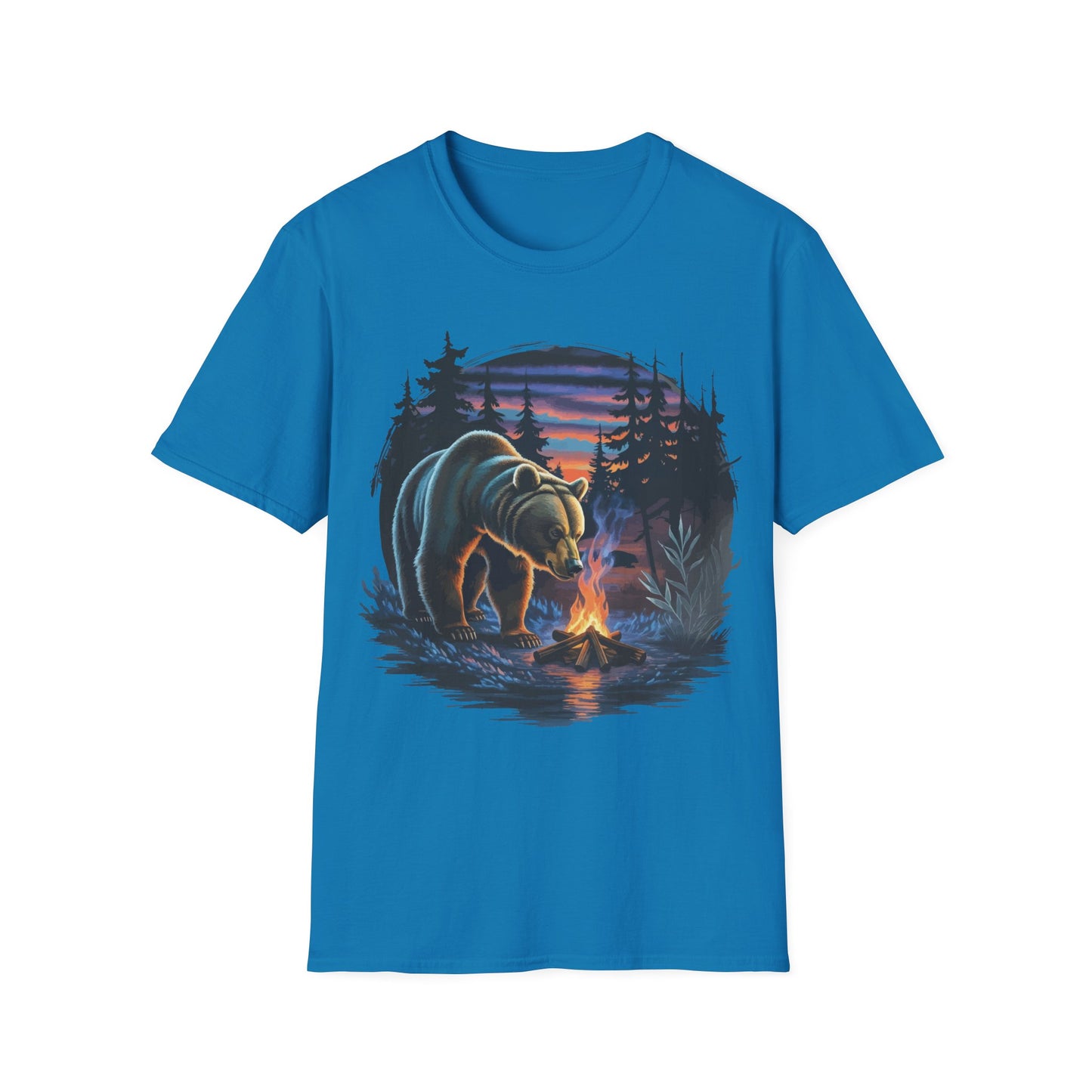 Bear by the Campfire T-Shirt