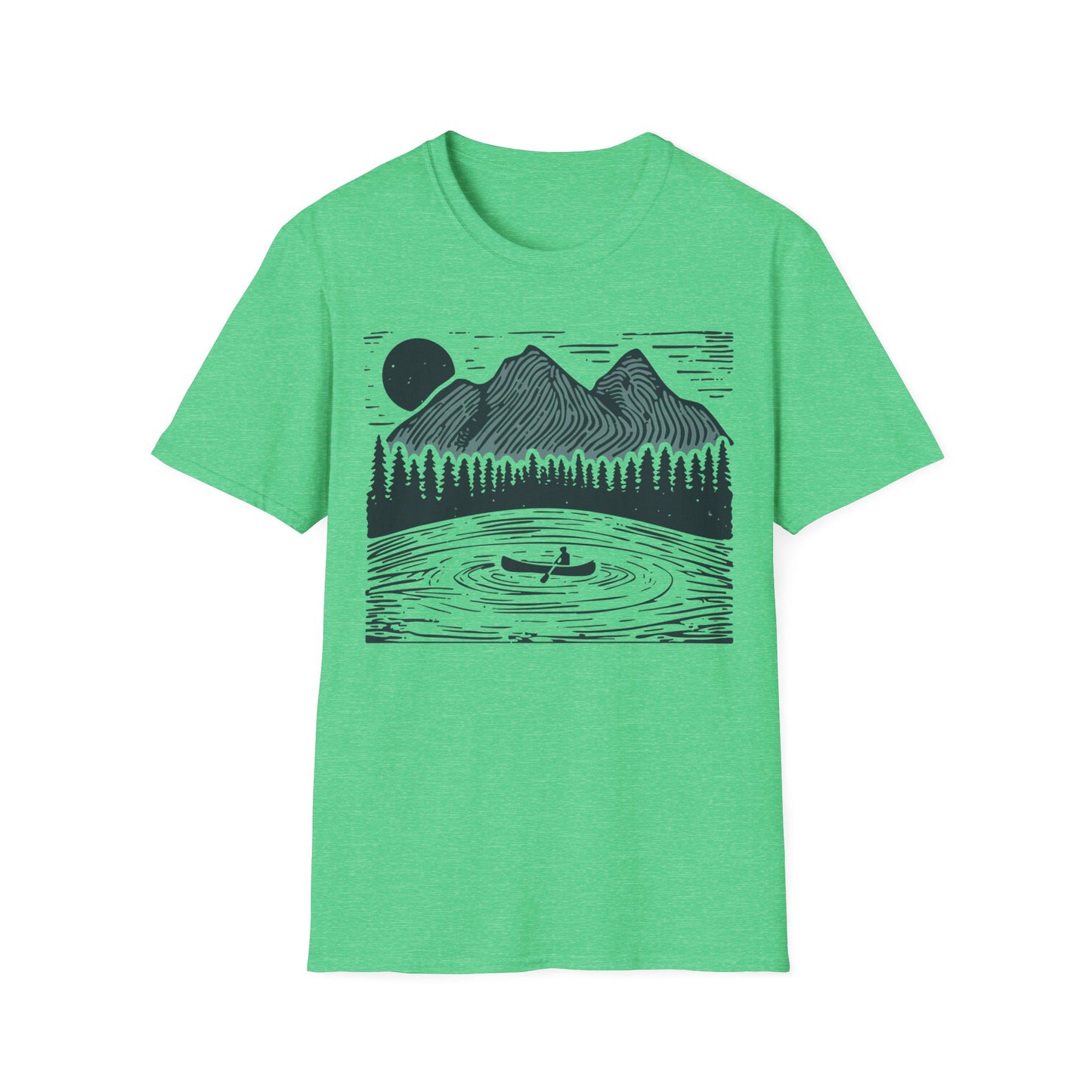 Canoe and Mountain T-Shirt