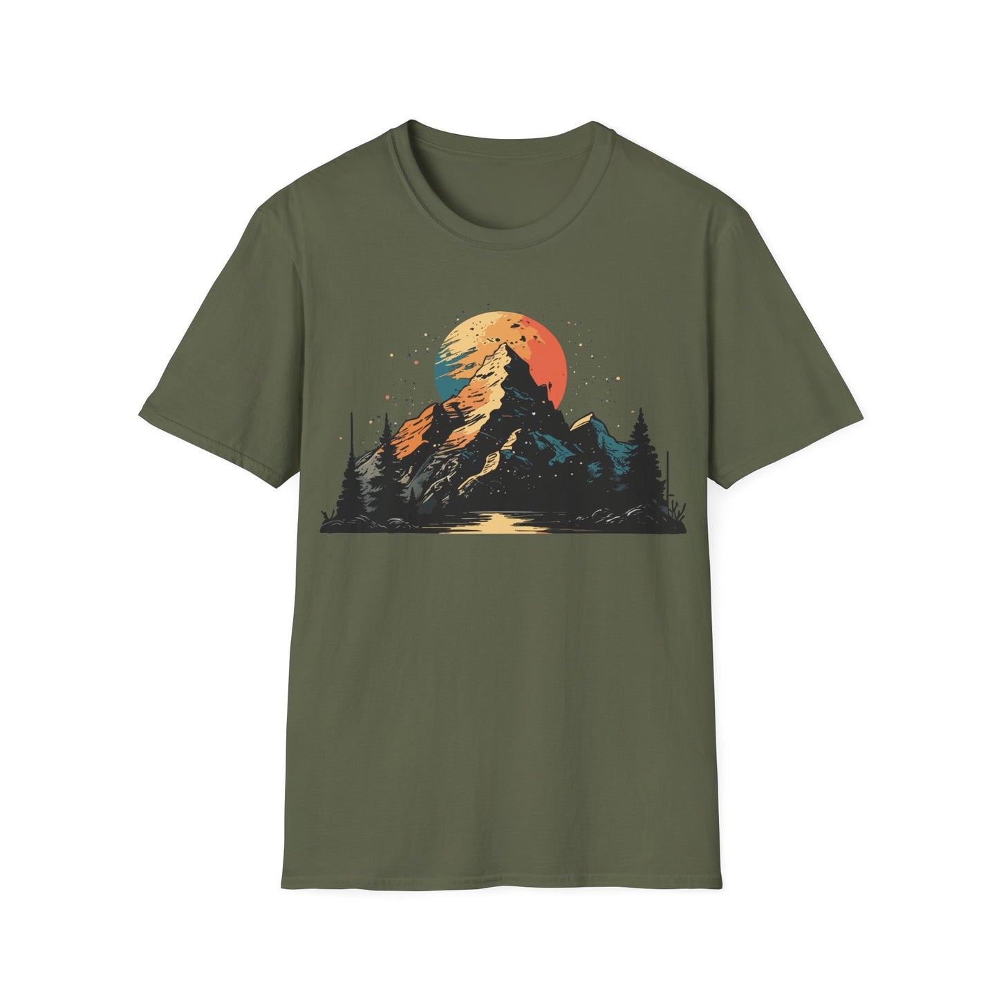 Mountain Sunset Hiking Shirt