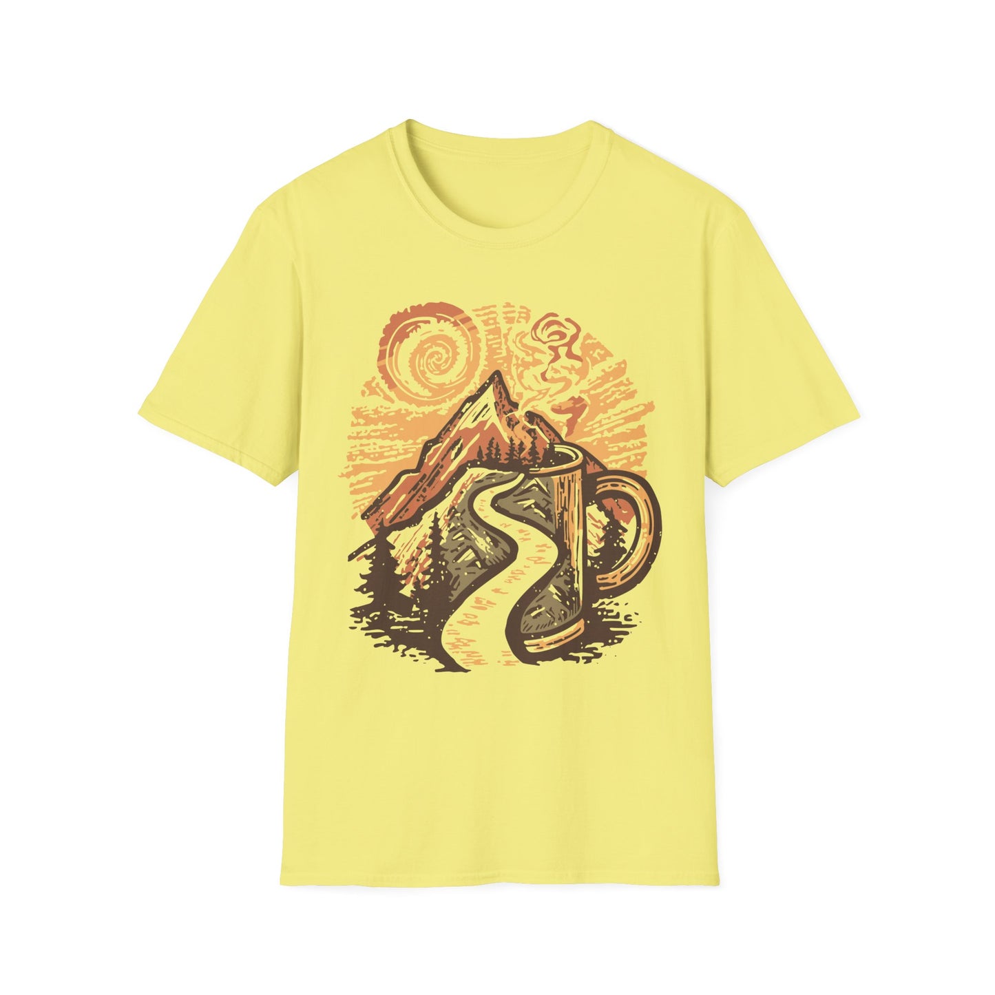 Mountain Brew – Coffee & Adventure T-Shirt