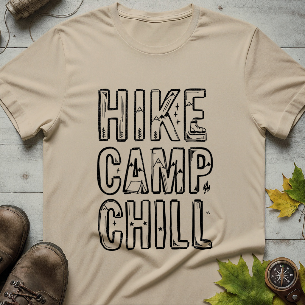 'Hike Camp Chill' Camping T-Shirt