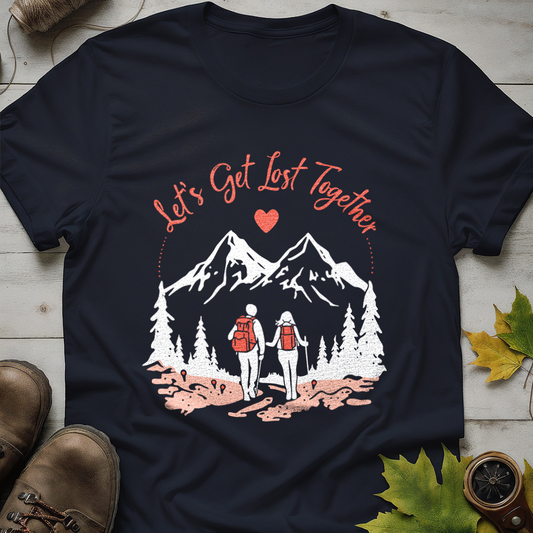 'Let’s Get Lost Together' Camping T-Shirt