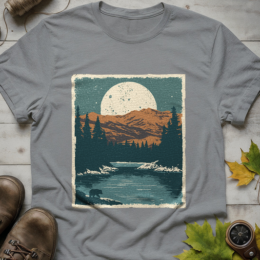 Into the Wild River Camping T-Shirt