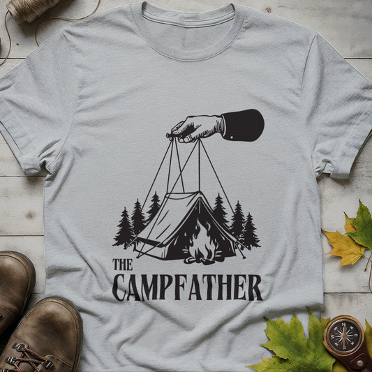 'The Campfather' Camping T-Shirt