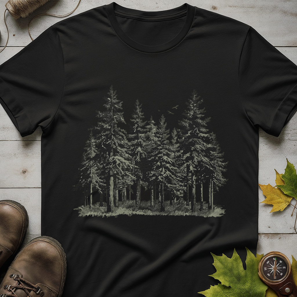 Nature Forest Silhouette T-Shirt