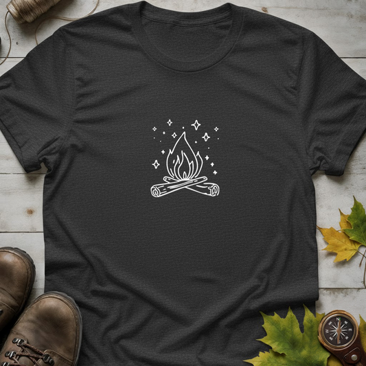Minimal Campfire T-Shirt