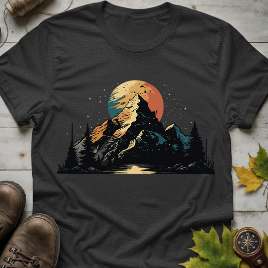 Mountain Sunset Hiking Shirt