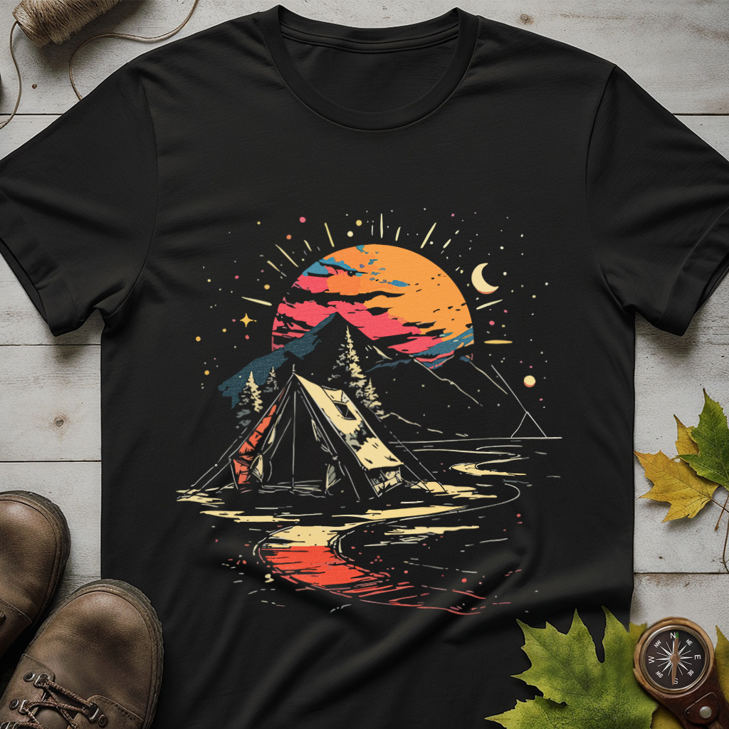 Cosmic Sunset Hiking Shirt