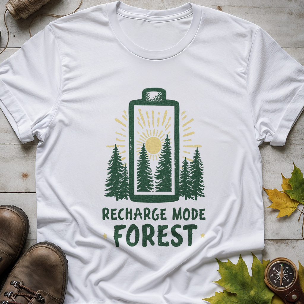 'Recharge Mode: Forest' T-Shirt