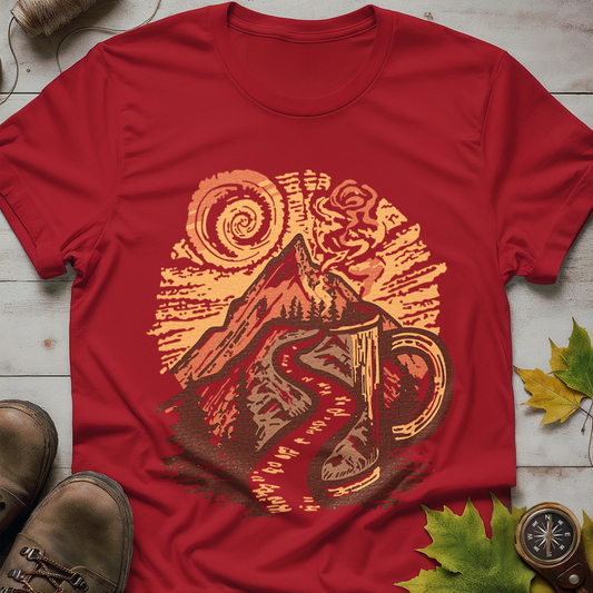 Mountain Brew – Coffee & Adventure T-Shirt