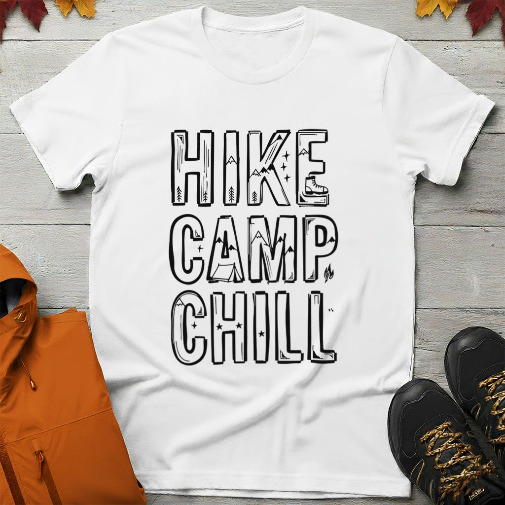 'Hike Camp Chill' Camping T-Shirt