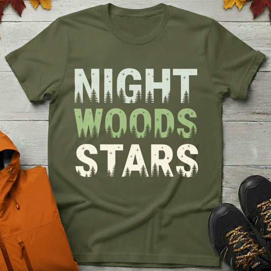 'Night Woods Stars' T-Shirt