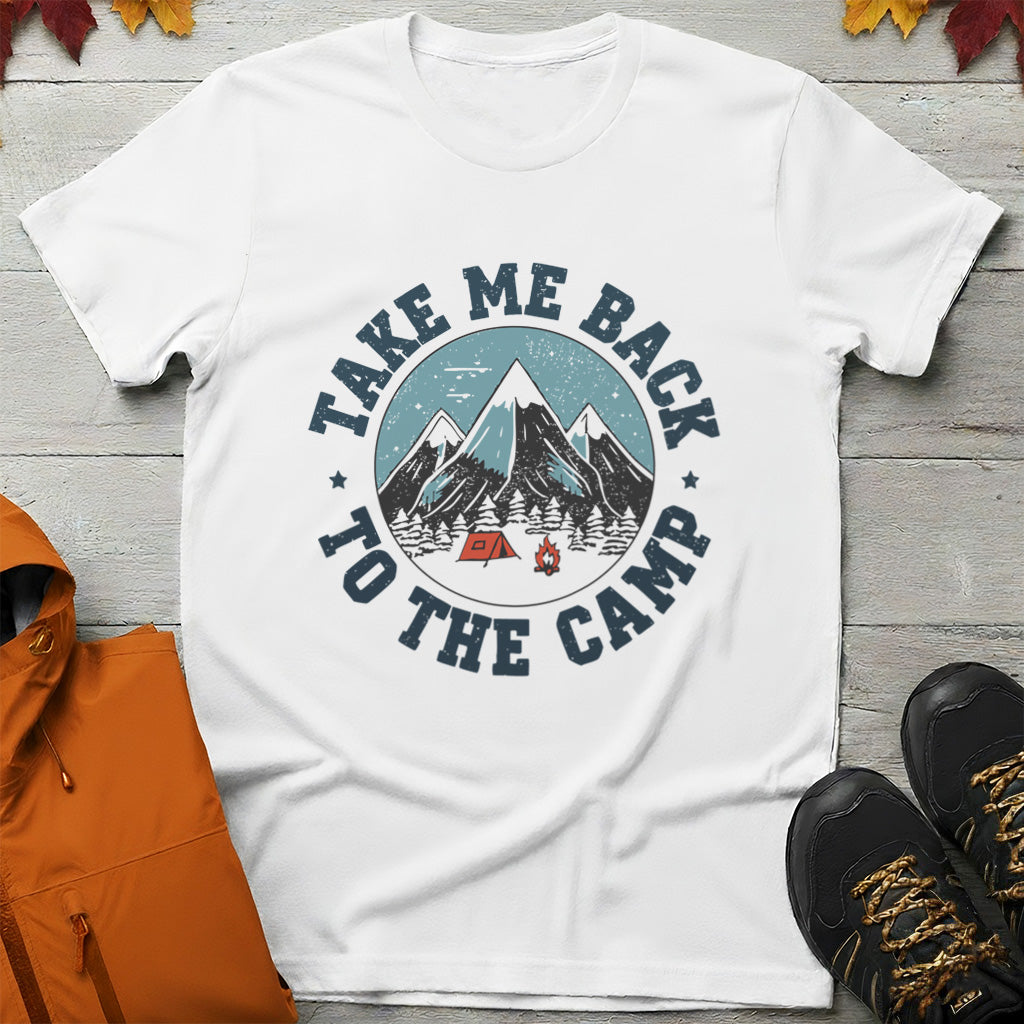'Take me back to the camp' Camping T-Shirt