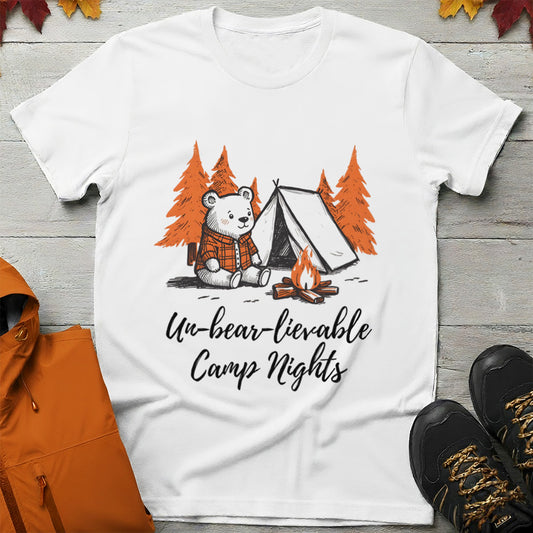 'Un-bear-lievable Camp Nights' T-Shirt