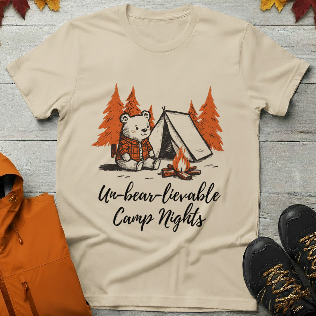 'Un-bear-lievable Camp Nights' T-Shirt