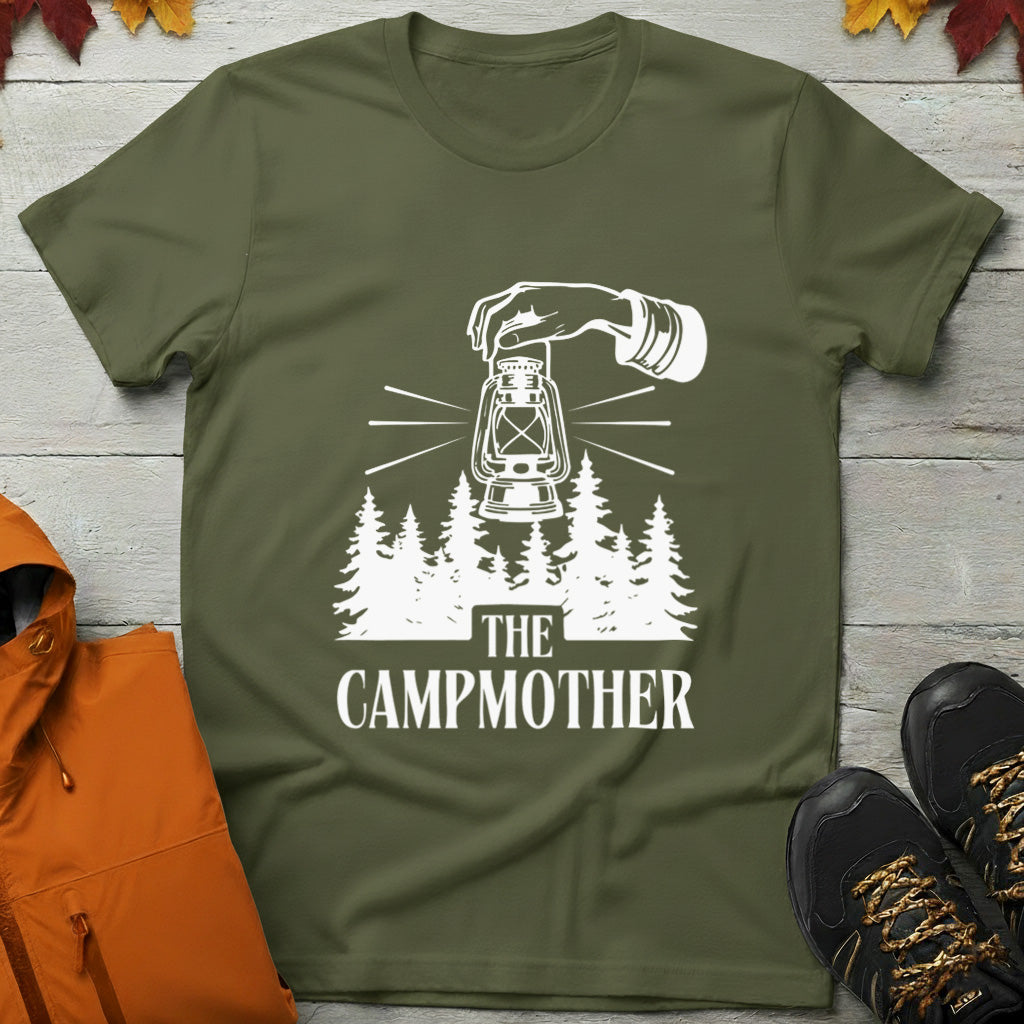 'The Campmother' Camping T-Shirt