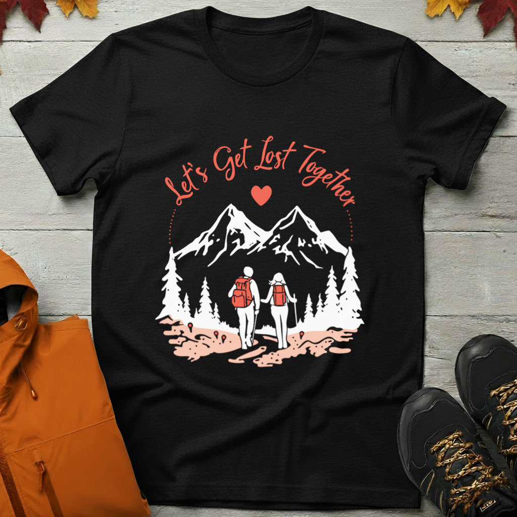 'Let’s Get Lost Together' Camping T-Shirt