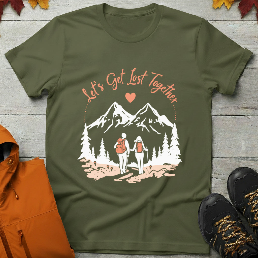 'Let’s Get Lost Together' Camping T-Shirt