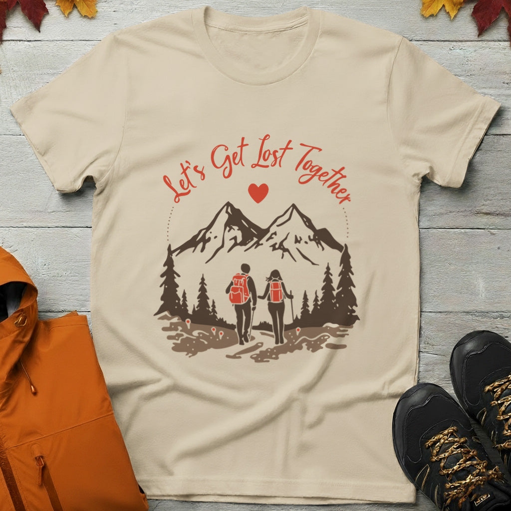 'Let’s Get Lost Together' Camping T-Shirt