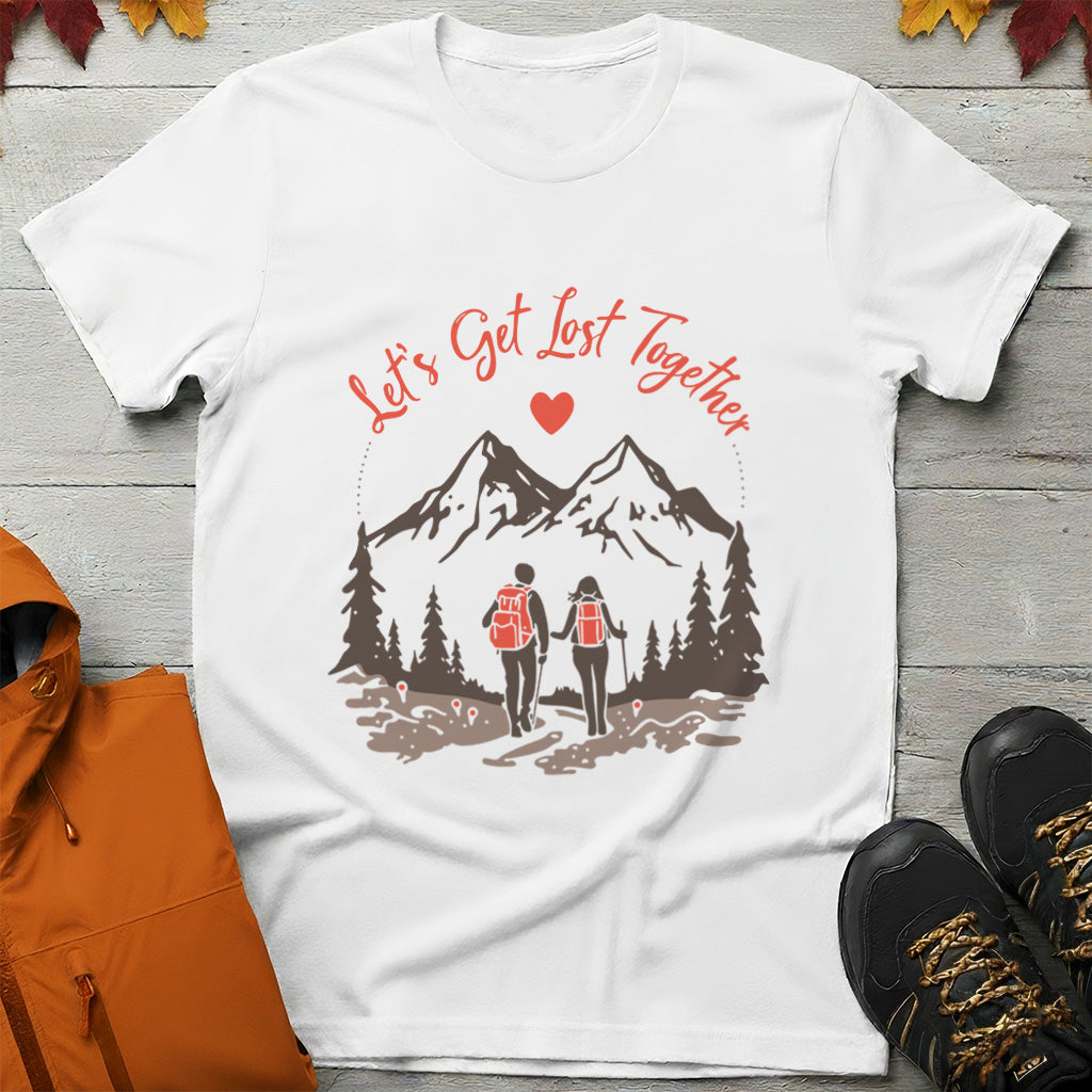 'Let’s Get Lost Together' Camping T-Shirt
