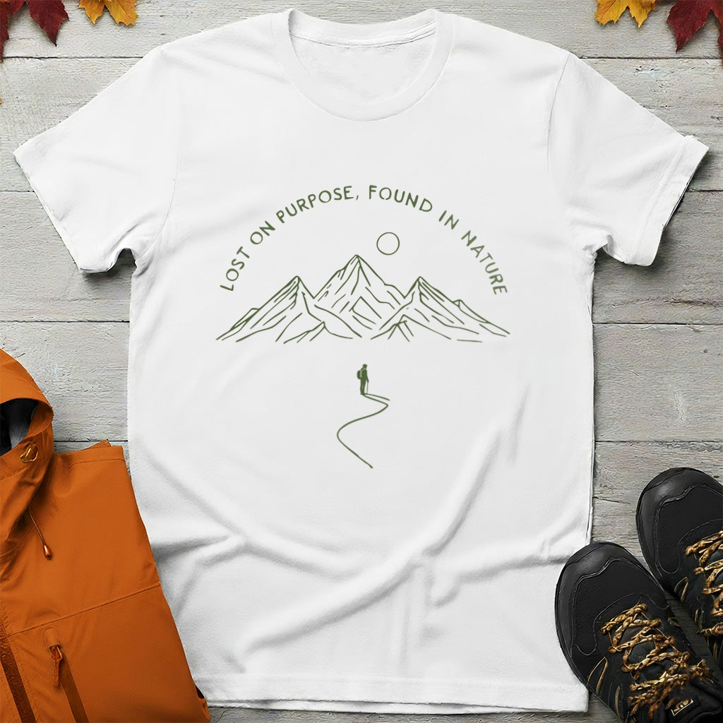 'Lost on Purpose, Found in Nature' T-Shirt