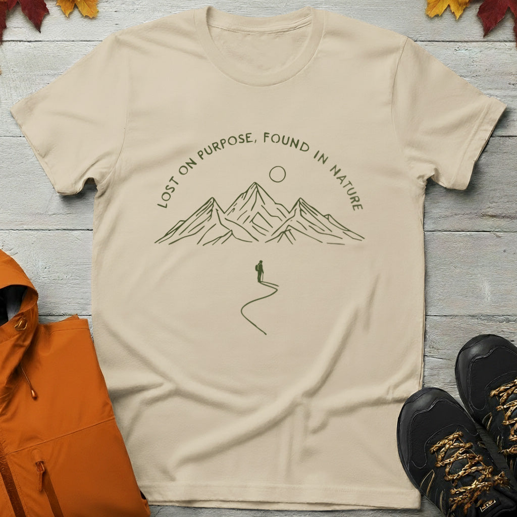 'Lost on Purpose, Found in Nature' T-Shirt