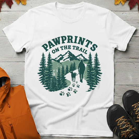 'Pawprints on the Trail' T-Shirt