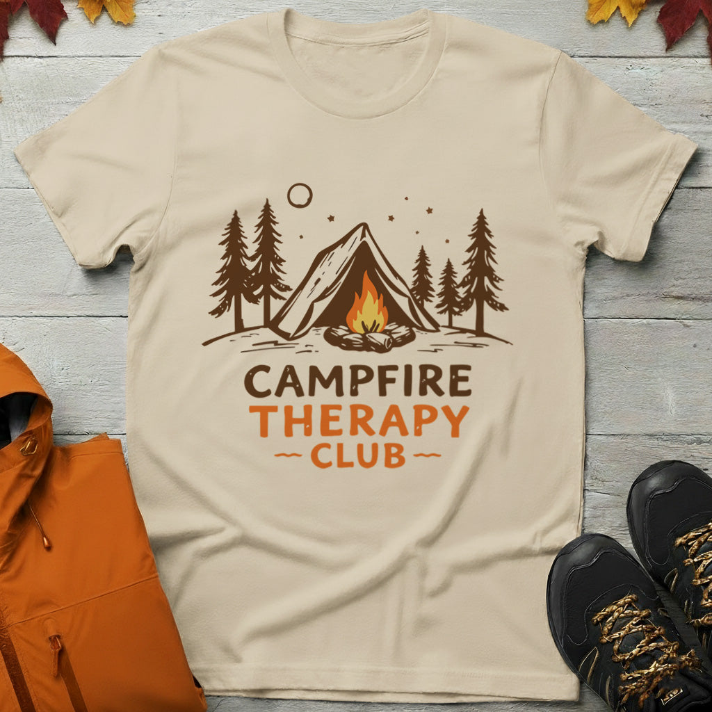 'Campfire Therapy Club' T-Shirt