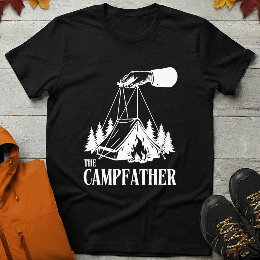 'The Campfather' Camping T-Shirt