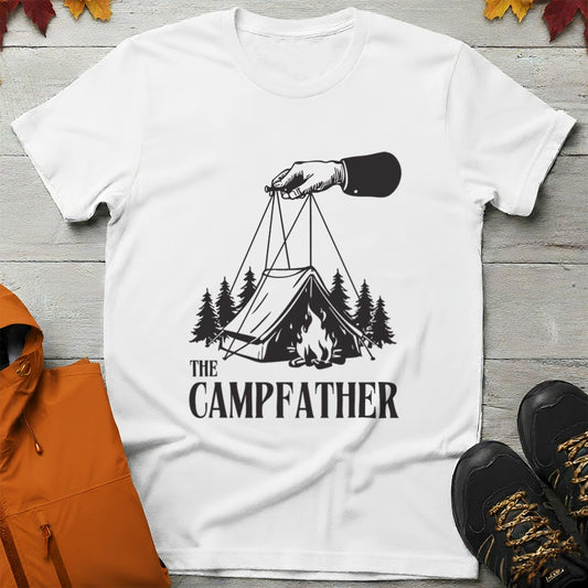 'The Campfather' Camping T-Shirt