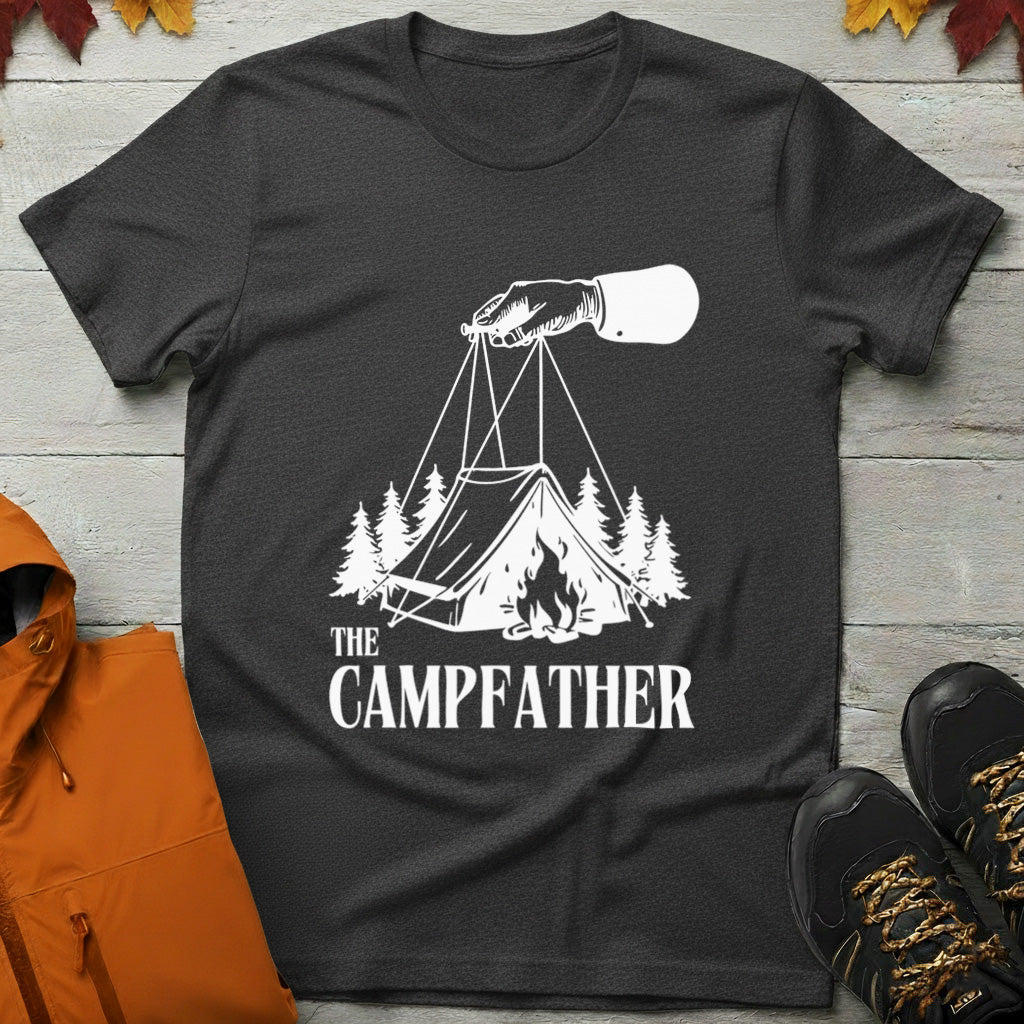 'The Campfather' Camping T-Shirt