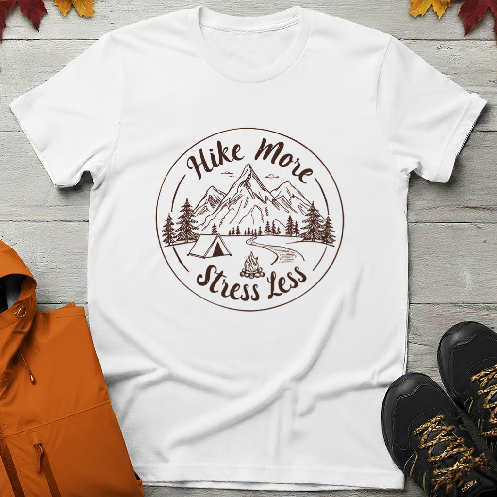'Hike More Stress Less' T-Shirt