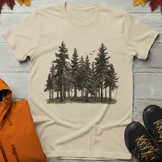 Nature Forest Silhouette T-Shirt