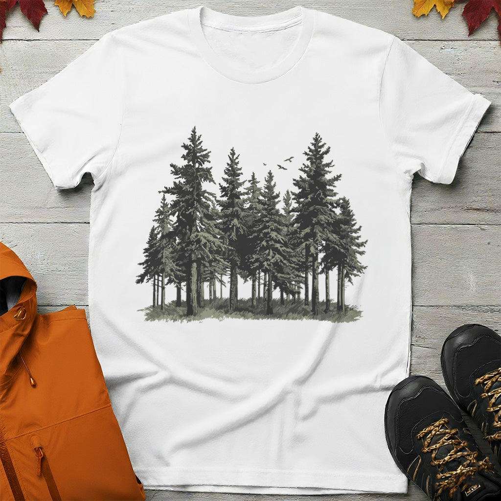 Nature Forest Silhouette T-Shirt