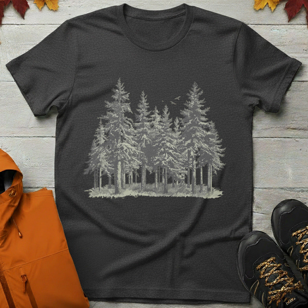 Nature Forest Silhouette T-Shirt